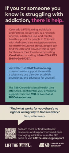 informational card